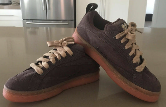 NSS Skate Shoes Brown Suede Lace Up Casual Mens Size US 7 UK 6 EU 40 25cm New