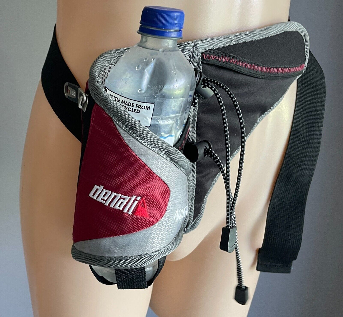 DENALI "Aquarius" Water Bottle Holder Activewear Belt Bum Bag Camping Hiking NEW