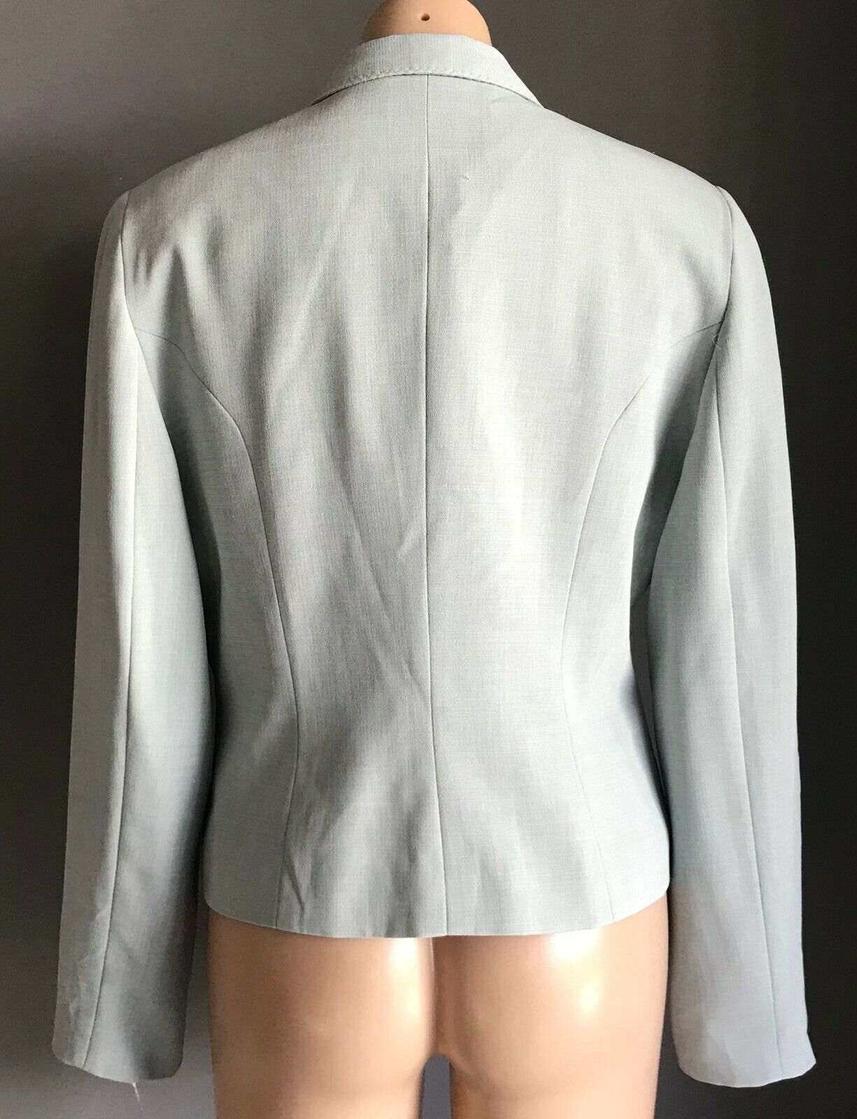 EVENTS Jacket Light Blue Long Sleeve Blazer Ladies Size 16 Beautiful Vintage
