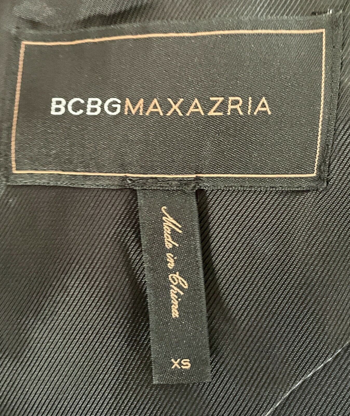 BCBGMAXAZRIA Crop Jacket Grey "Natalia" 3/4 Sleeve Tailored Crop Size XS 10 BCBG