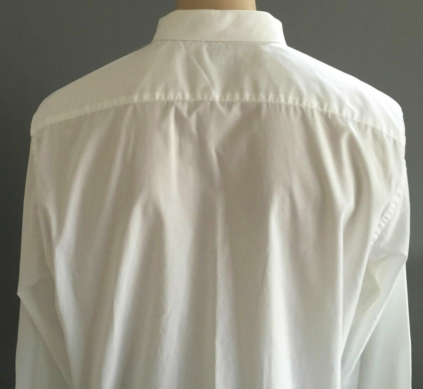 Mens LIMITED EDITIONS White Shirt Long Sleeve Dress Shirt Plus Size XXXL Formal