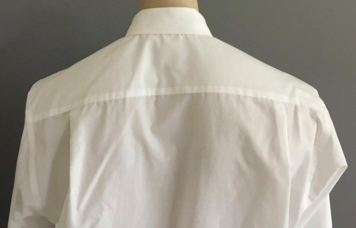 Mens SHIRTMASTER White Shirt Long Sleeve Classic Fit Mens Size 39 Smart Office