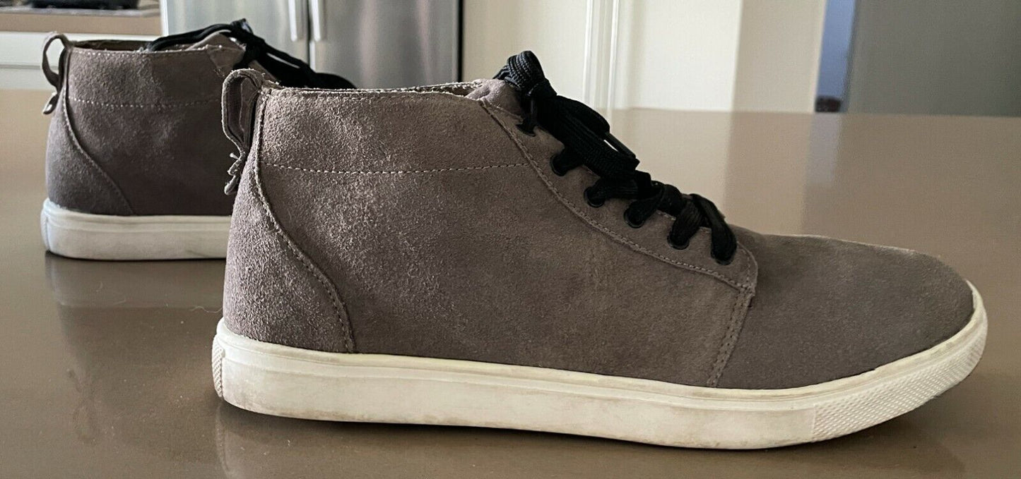Mens DESERT BOOTS Taupe Suede Upper Lace Up Casual Size 11 style 58671283 UE0116