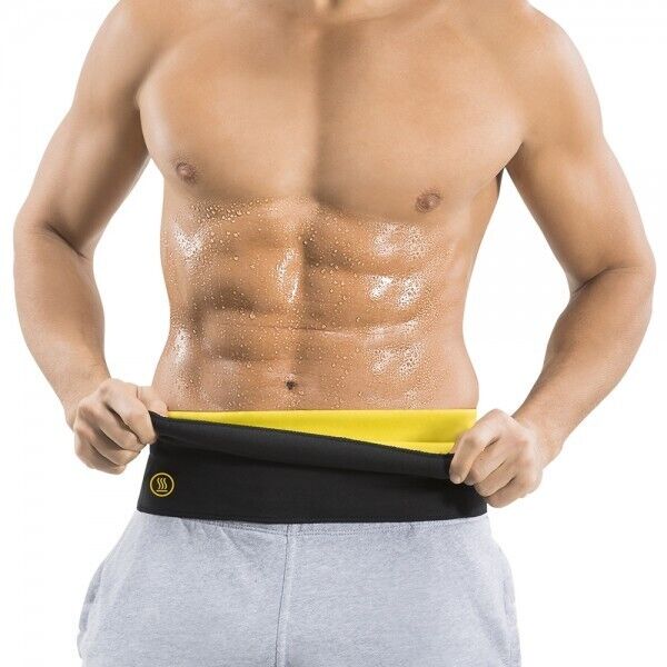 HOT SHAPERS Neotex ShapeWear Stretch Thermal Fabric Waist Tummy Shaper Belt L XL