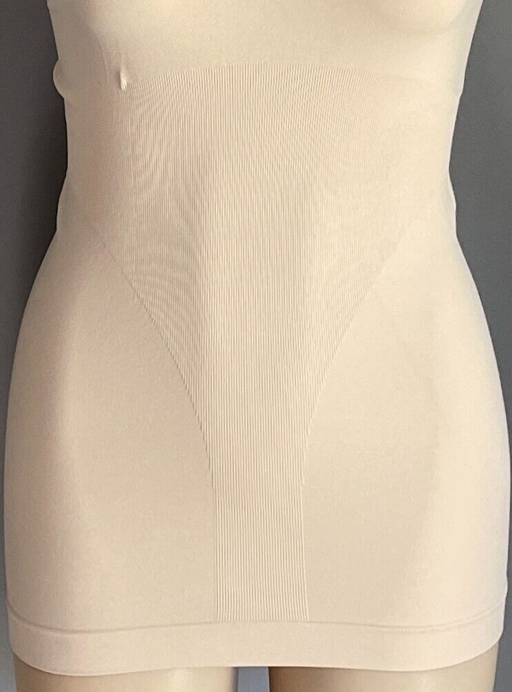 ShapeWear Tank TOP Nude Seamless Shaping Sleeveless Style Cami Camisole Size 14