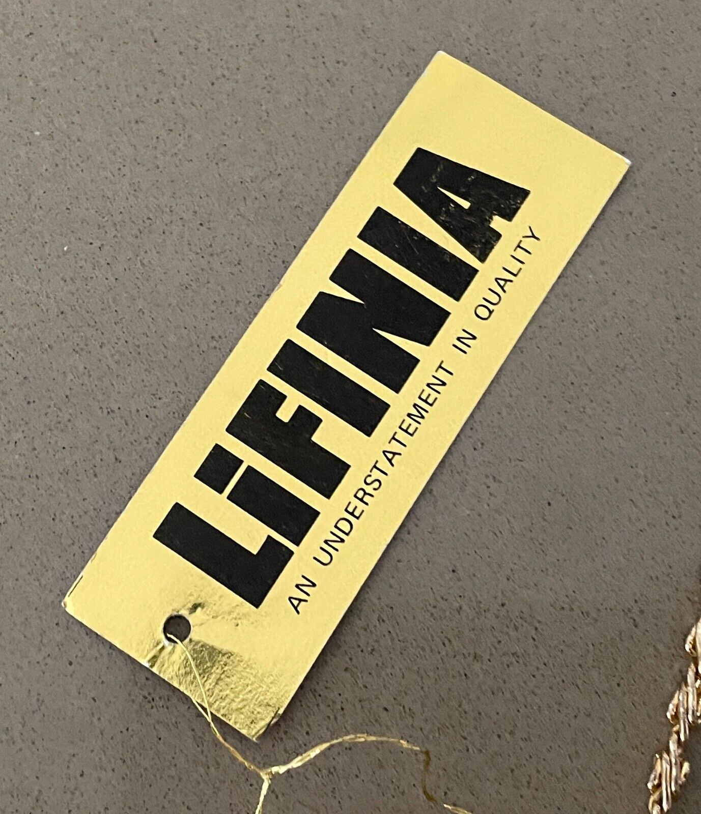 LIFINIA Evening Bag Gold Lame Fabric Frame Clutch Long Chain Strap NEW