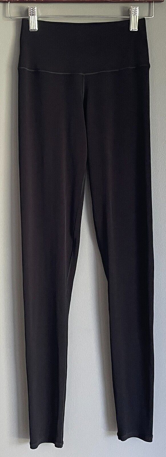 EVA VARRO Leggings Black Full Length Stretch Activewear Pants Size XS 8 USA NEW