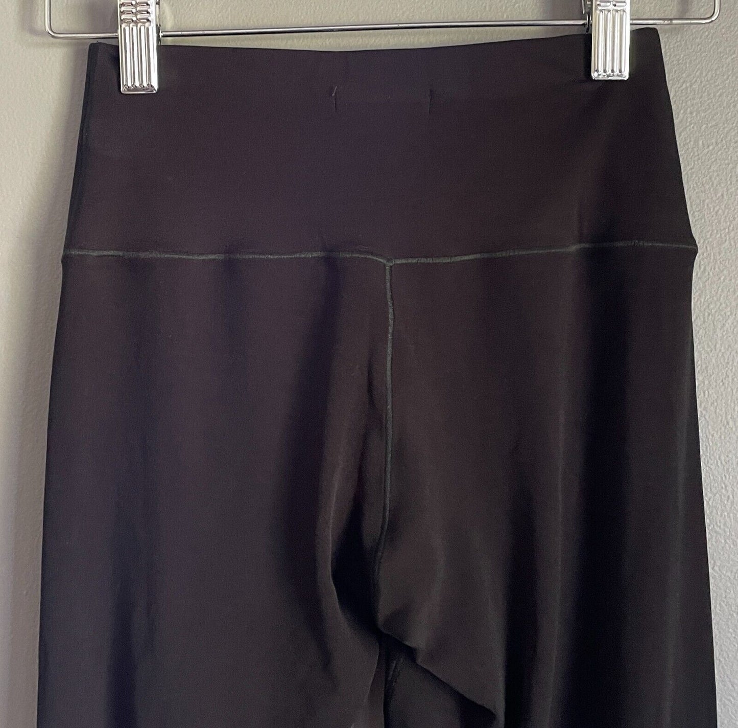 EVA VARRO Leggings Black Full Length Stretch Activewear Pants Size XS 8 USA NEW