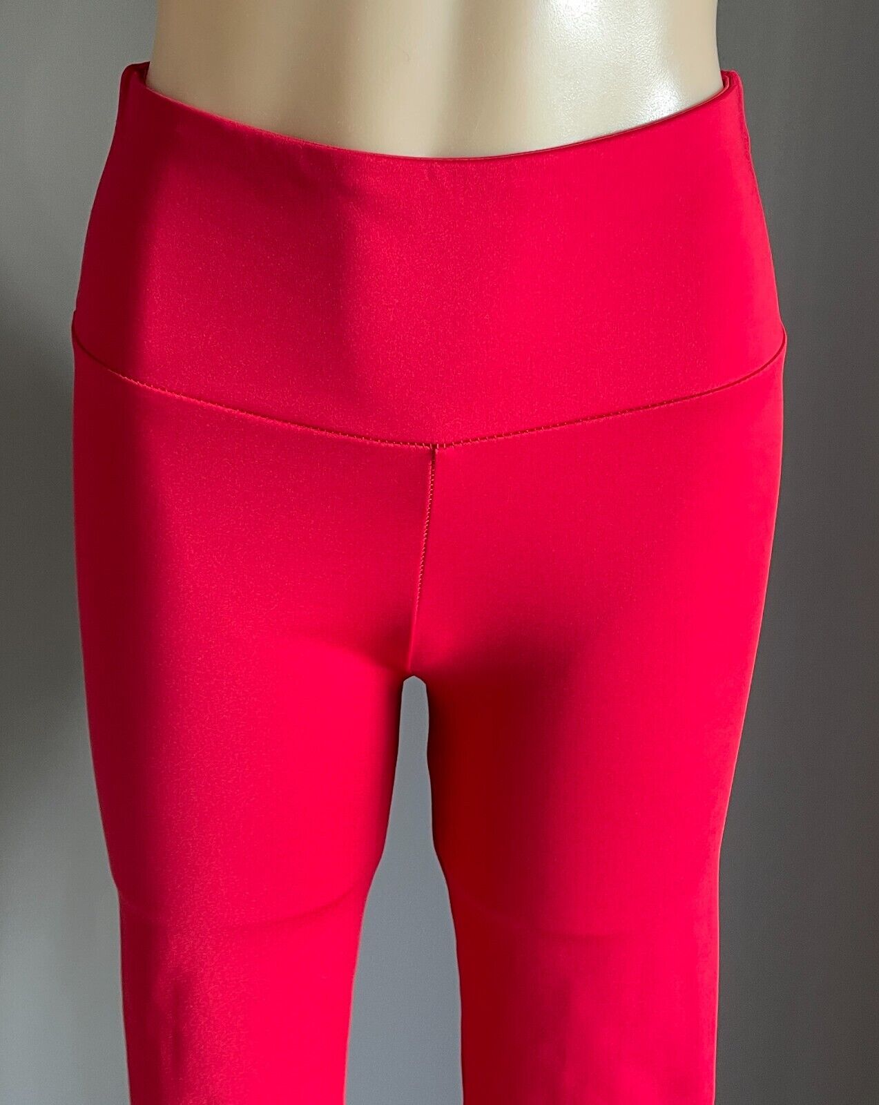 SCRUNCH BUTT Leggings Red Stretch Full Length Sz M 10 Activewear Long Pants