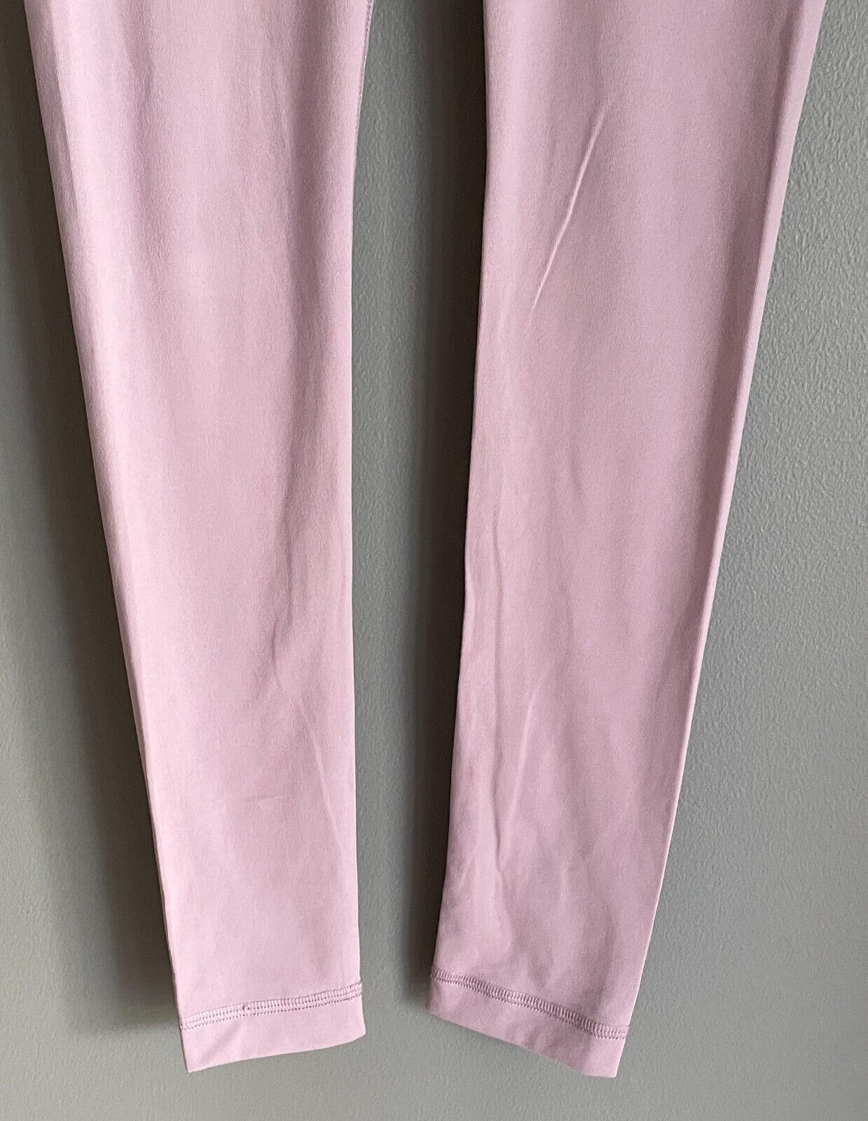 YOGALICIOUS Gray Ridge Mauve Lux High Waist Full Length Leggings Size XS 26 inch