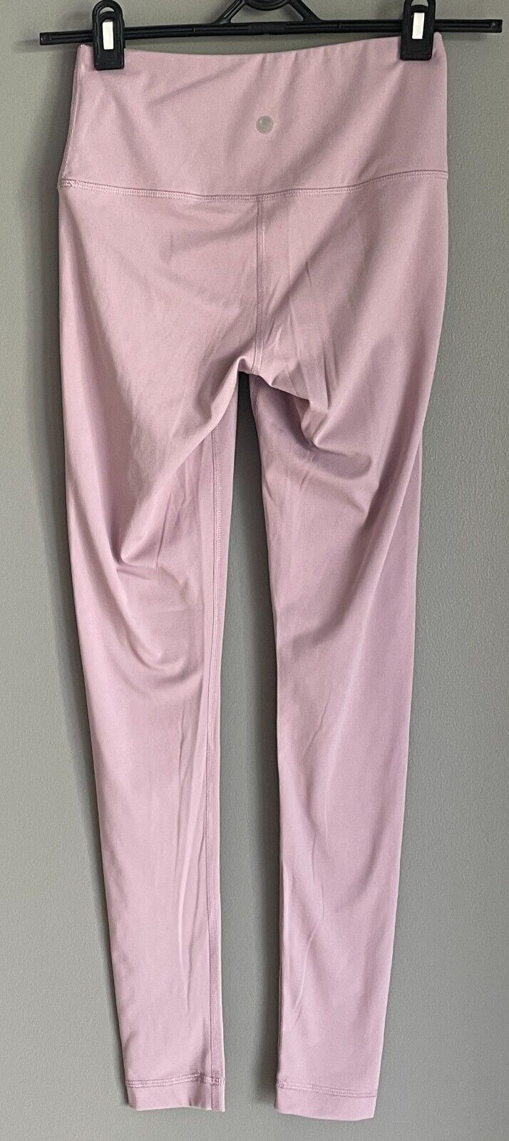 YOGALICIOUS Gray Ridge Mauve Lux High Waist Full Length Leggings Size XS 26 inch