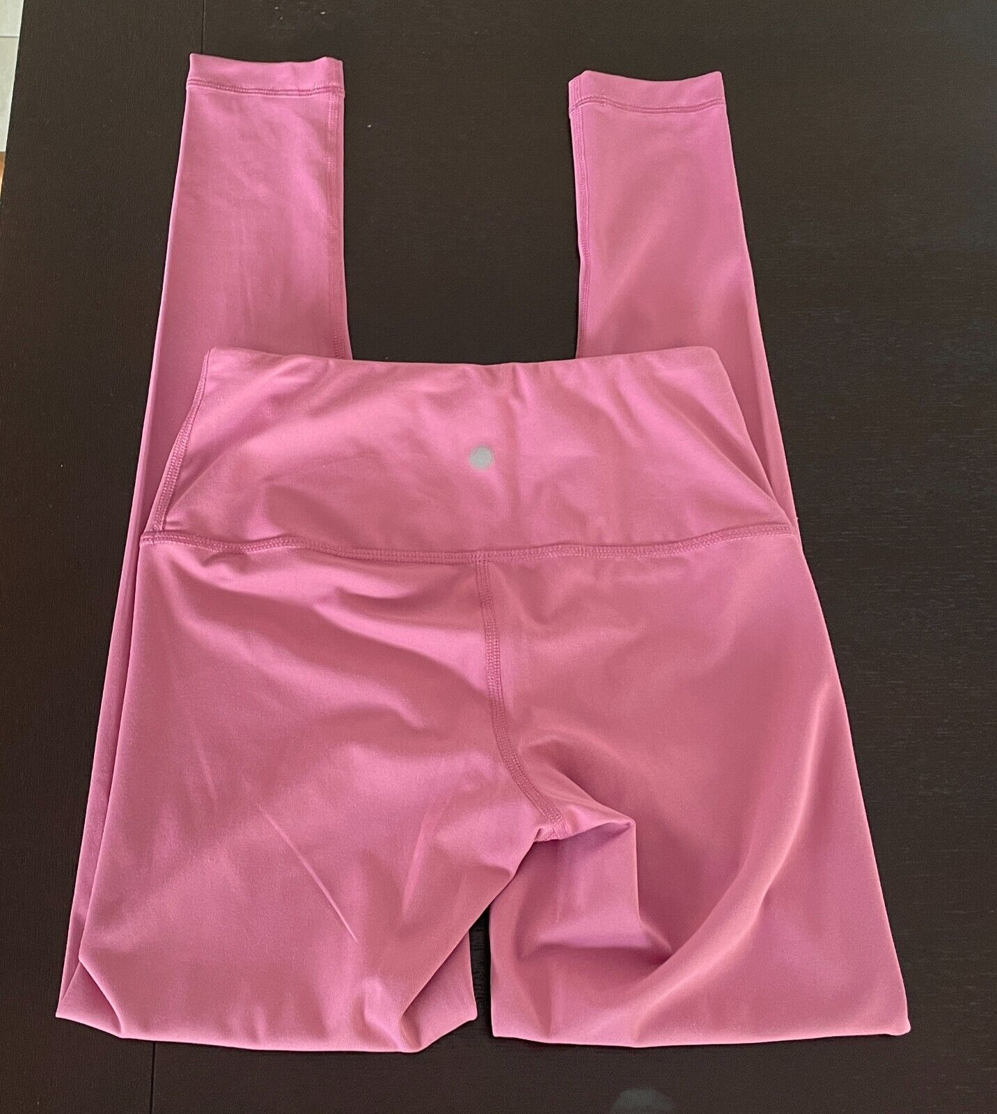 YOGALICIOUS Moonlite Mauve Lux High Waist Full Length Leggings Size XS 26" 50cm