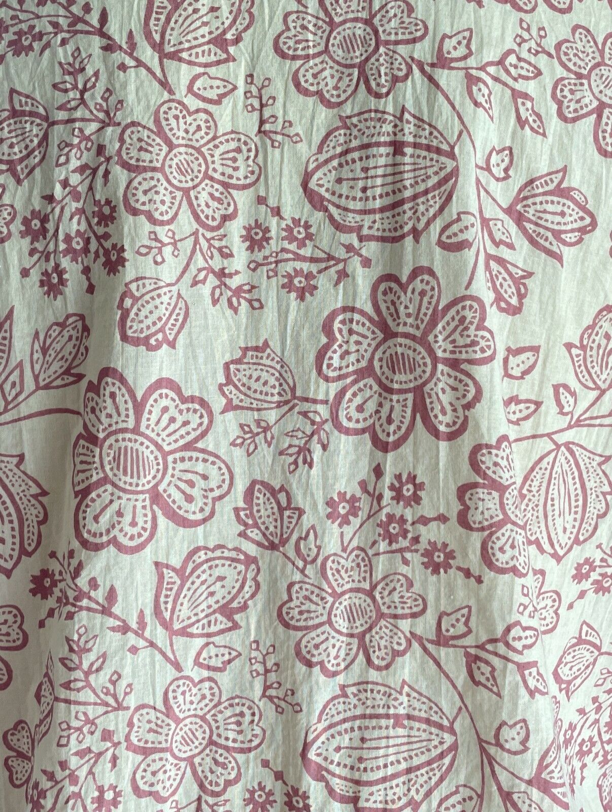 TOP ELLIE LOUISE Short Sleeve Blouse Pink White Floral Print Collarless Size 12