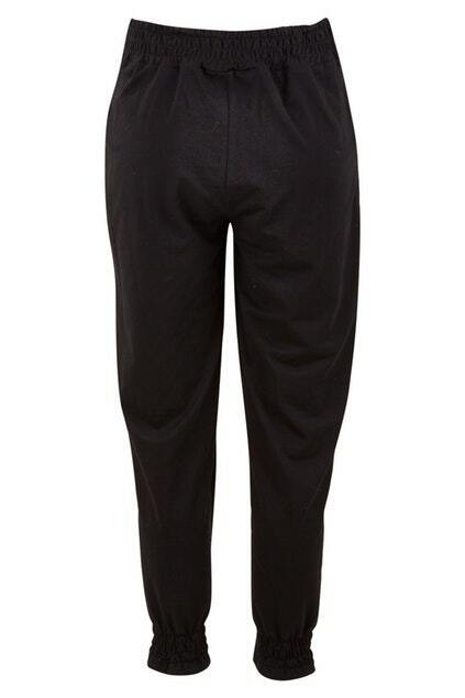 Ladies Size S 10 Pants BOO RADLEY Black "Vera" Long Stretch Chic Crossover NEW