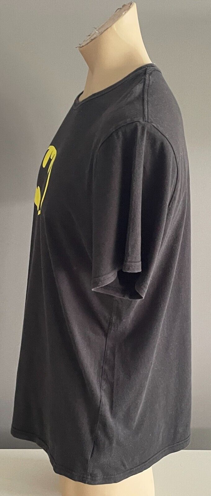 Unisex T-Shirt DC COMICS JAY JAYS Black Batman Signal Print Tee Size XXL 118cm