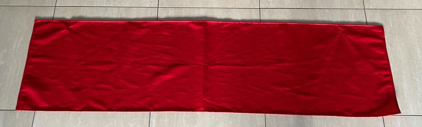 Handmade Shrug Red Satin Rectangle Shawl Wrap Perfect for Special Occasions