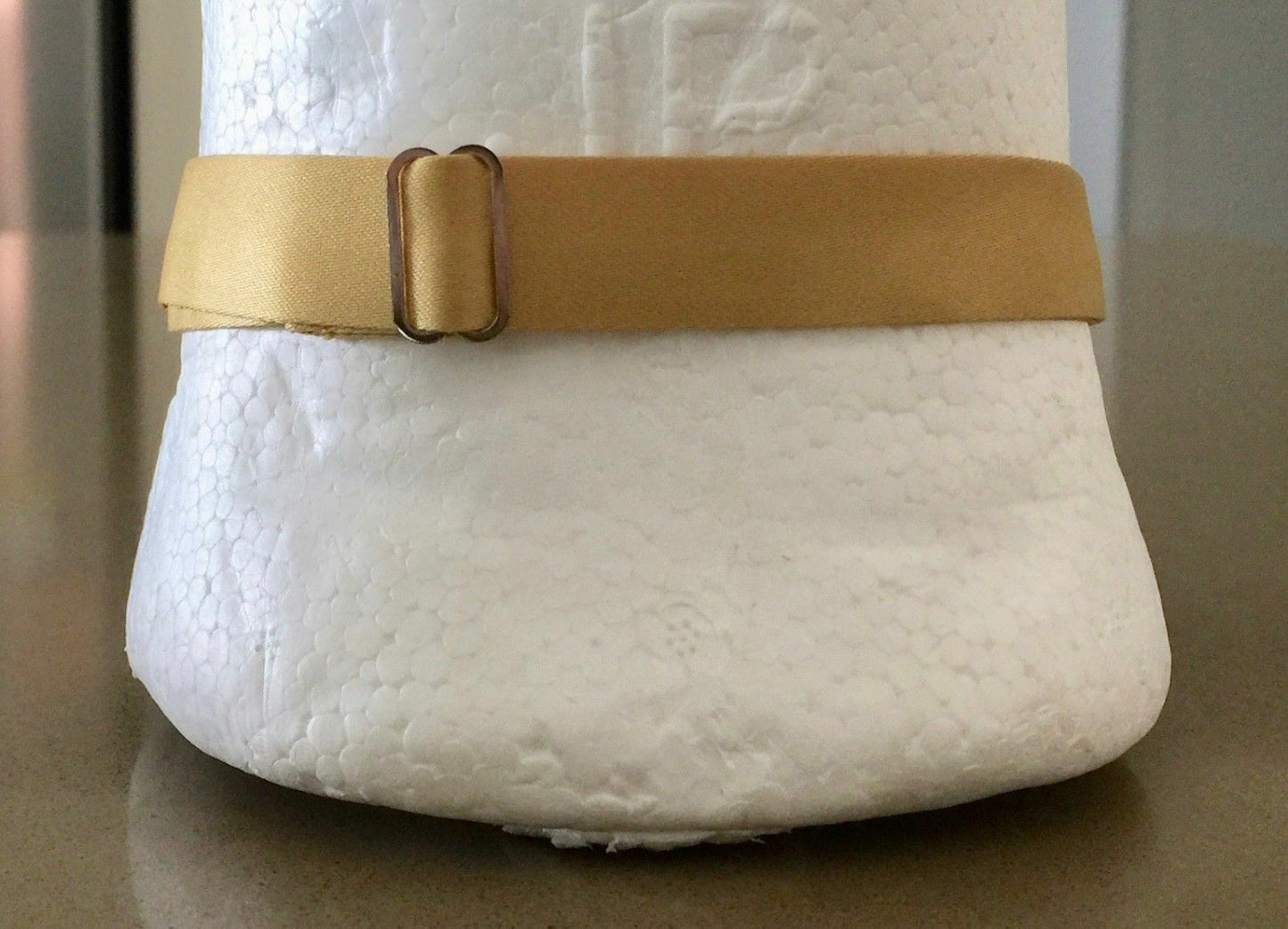 TIE RACK Mens Vintage Classic Gold Satin Look & Feel Pre-tied Bow Tie