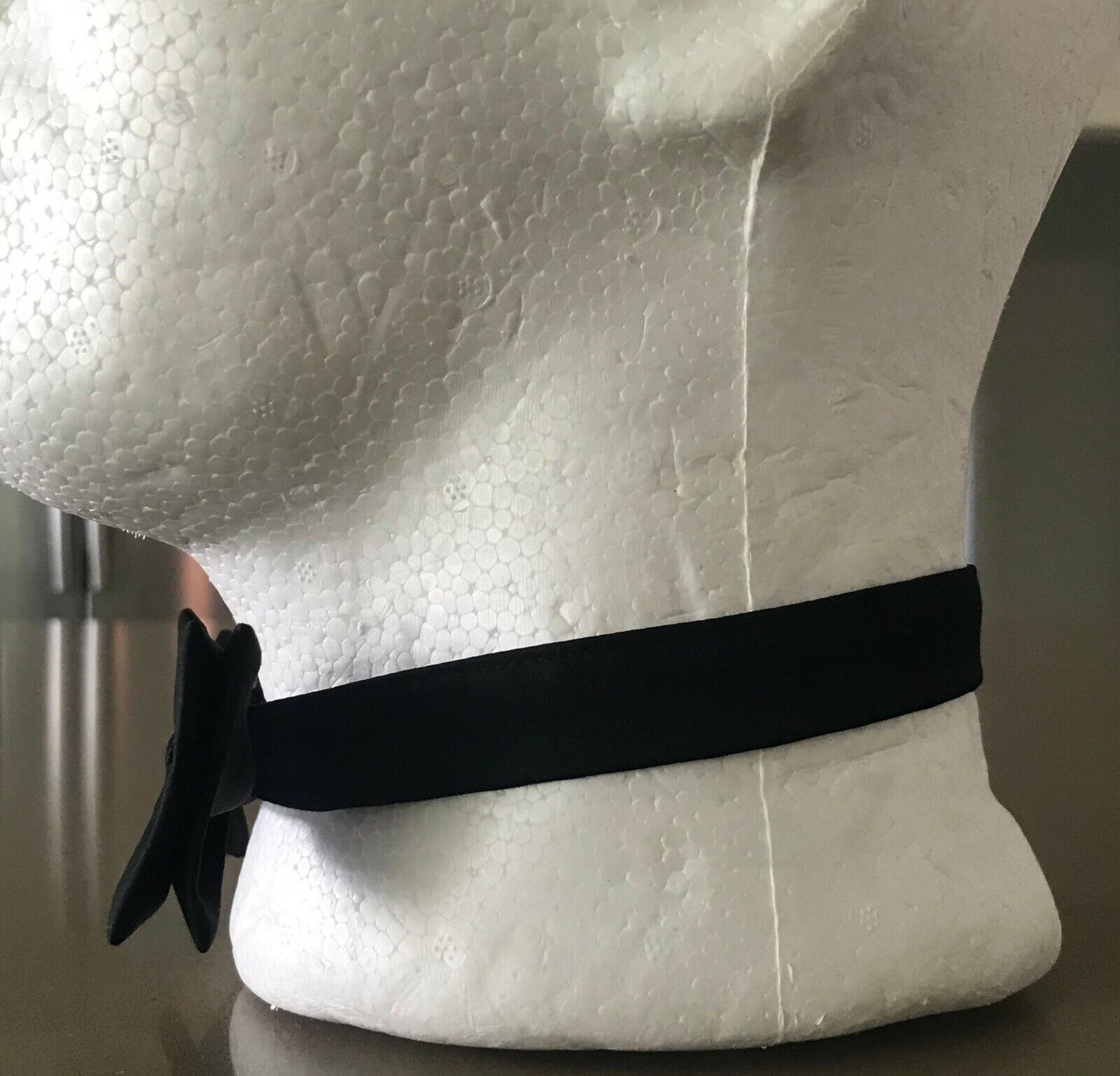 Mens BOW TIE Formal Black Pre-Tied Adjustable Neck (No 4) Wedding Classic
