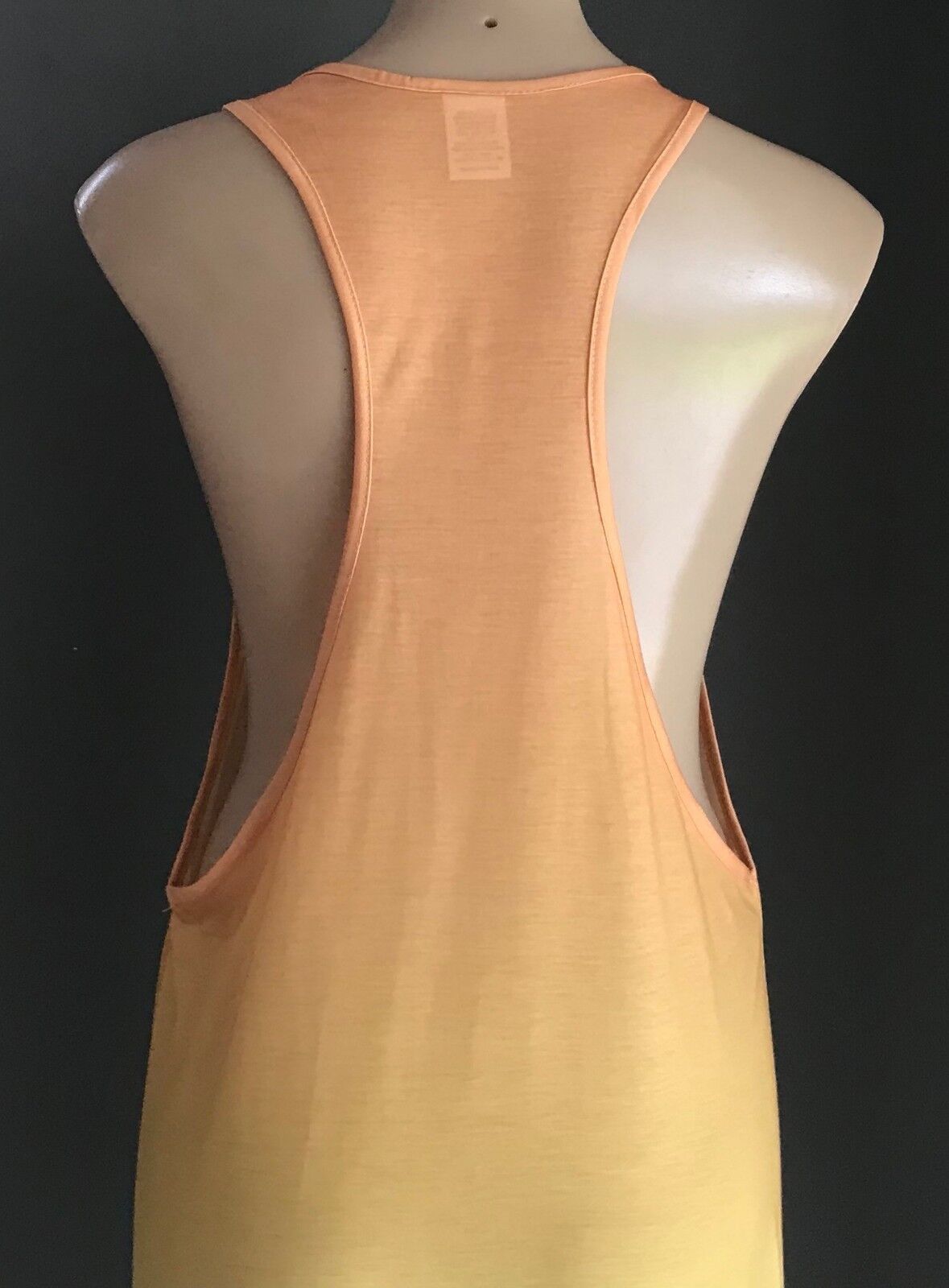 Maxi Dress QUICKSILVER Sleeveless Racer Back Ombre Surfer Beach One Size 8 - 12