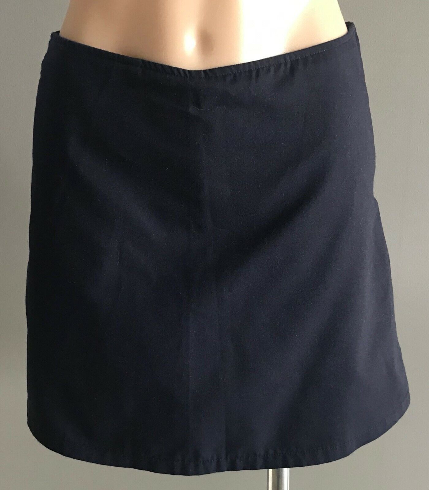 DOLPHIN WEAR "Luisa" Skirt Skort Navy Blue Size 36 XS 10 Corporate Workwear NEW