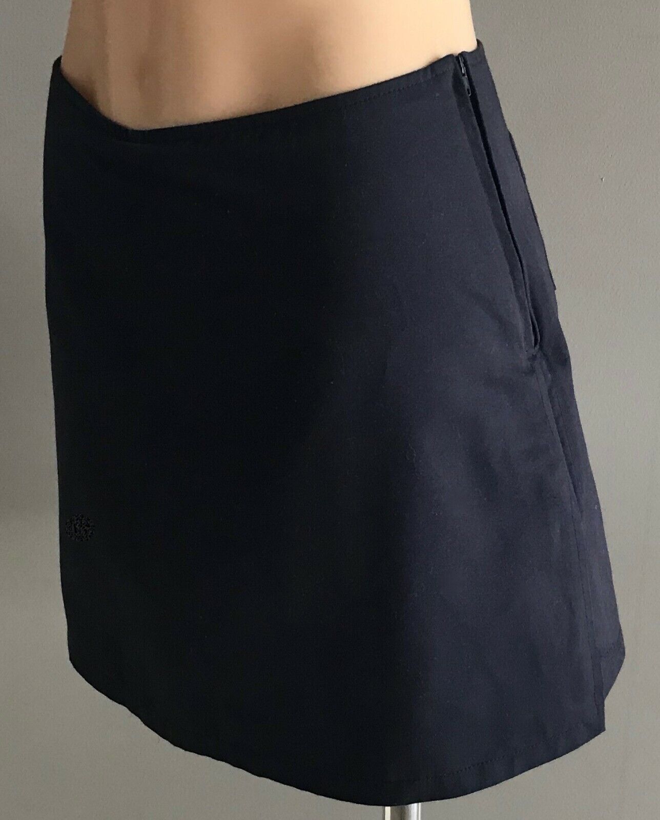 DOLPHIN WEAR "Luisa" Skirt Skort Navy Blue Size 36 XS 10 Corporate Workwear NEW