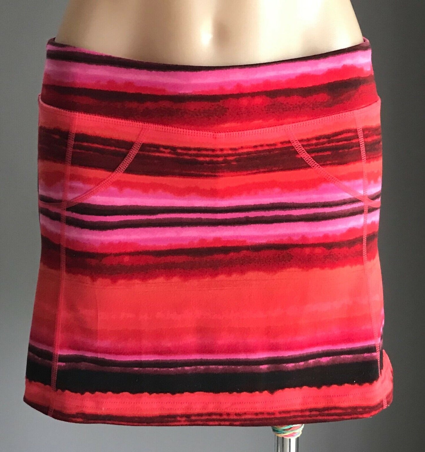SCORE ANDREA JOVEINE Skirt Skort Quick Dry Stretch Inbuilt Shorts XS 10 NEW