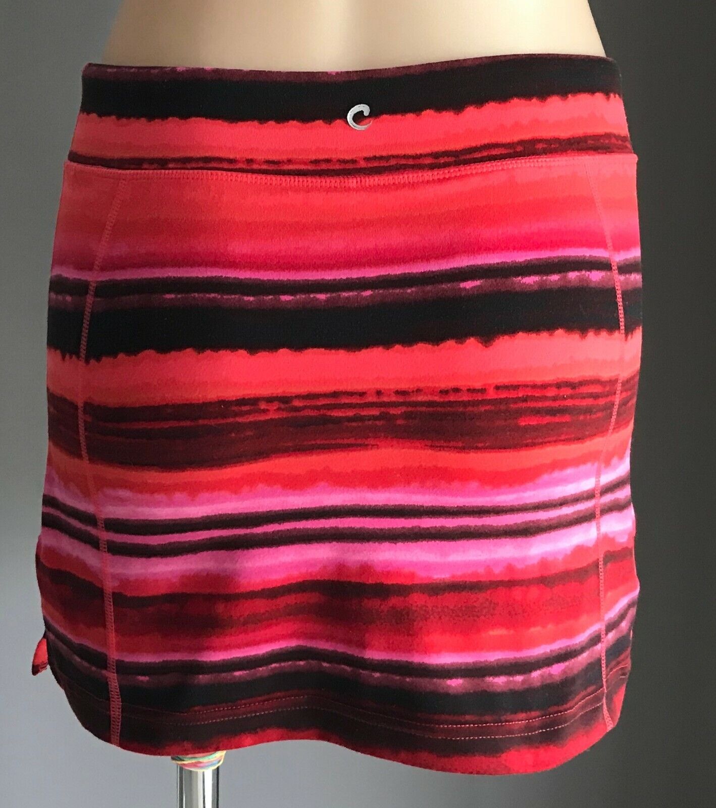 SCORE ANDREA JOVEINE Skirt Skort Quick Dry Stretch Inbuilt Shorts XS 10 NEW
