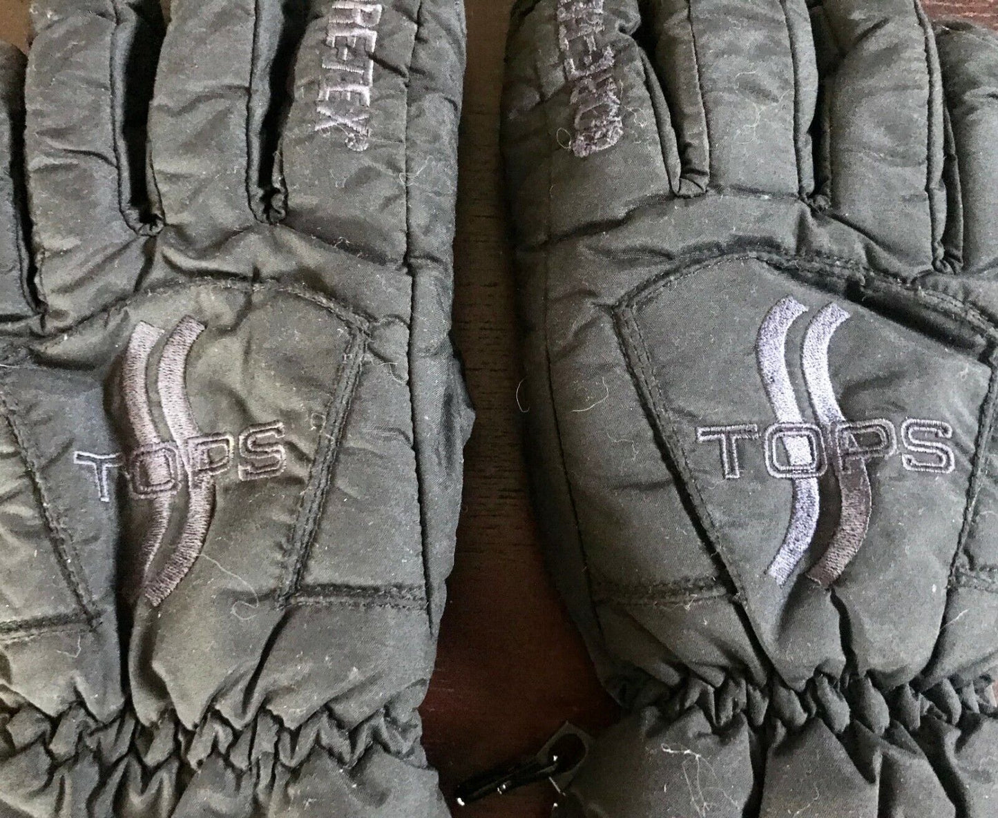 Unisex TOPS GLOVES Gore-tex Black Snow Snowboarding Super Warm Size M Snow