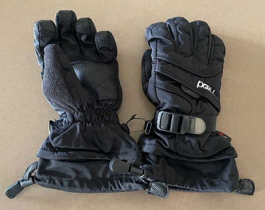 HEAD GLOVES Black Ski Snow Boarding Water Proof Unisex Sz M Hand Super Warm NEW