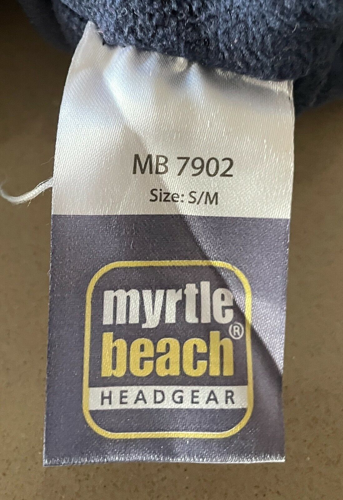 Mens MYRTLE BEACH GLOVES Bauerfeind Micro Fleece Navy Blue Size S M Anti Pilling