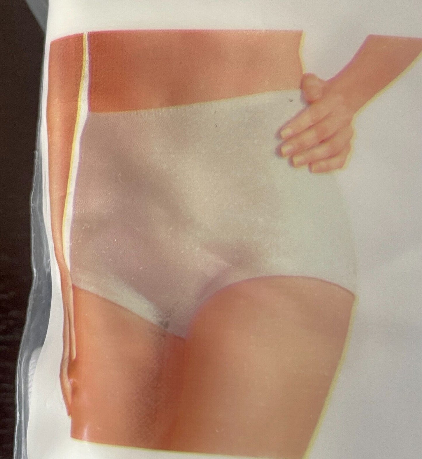 BEST & LESS FAVOURITES White Rib Leg  Women's Full Briefs Pack of 2 Size 22 NWT!