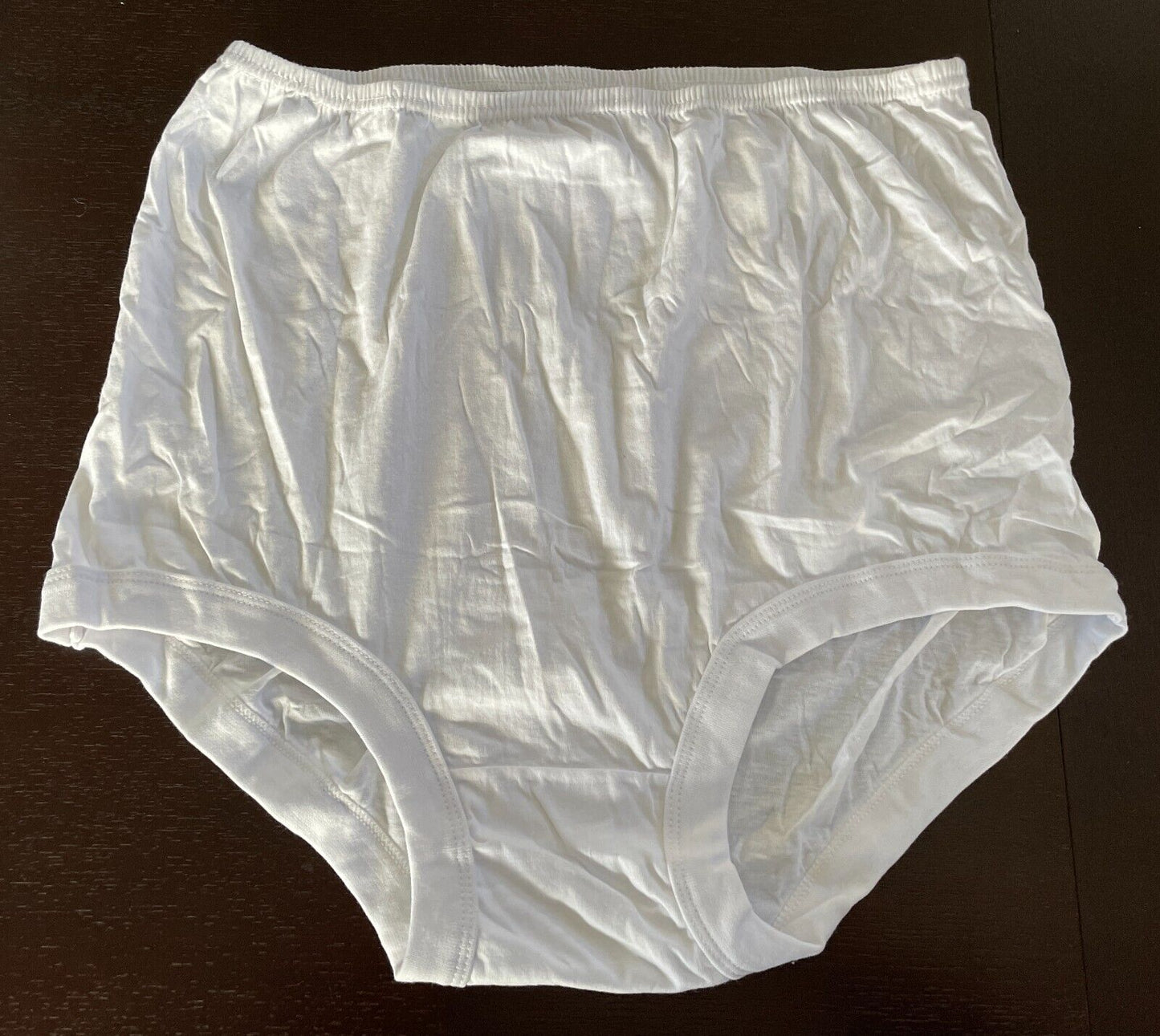 BEST & LESS FAVOURITES White Rib Leg  Women's Full Briefs Pack of 2 Size 22 NWT!
