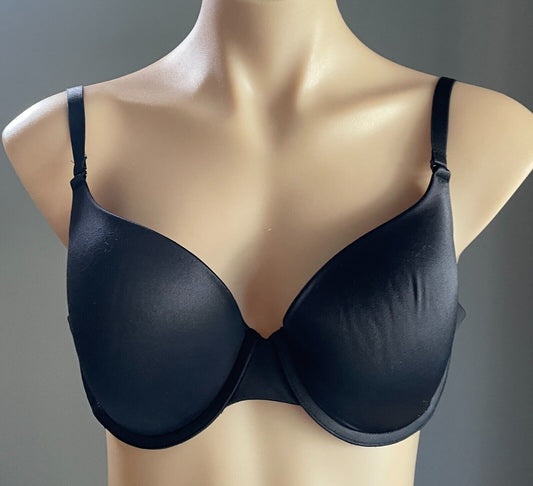 FINE LINES Bra 16B Black Refined 5 Way Convertible Bra Underwire Smooth - RL026A