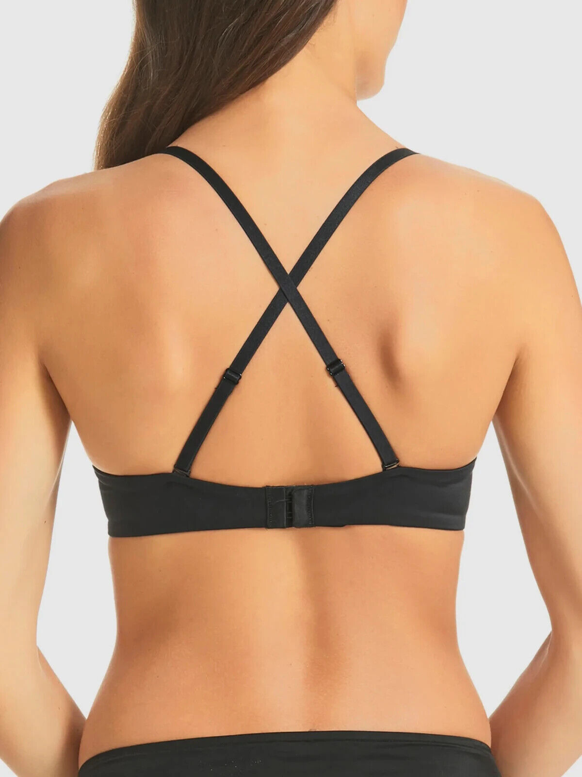 FINE LINES Bra 16B Black Refined 5 Way Convertible Bra Underwire Smooth - RL026A