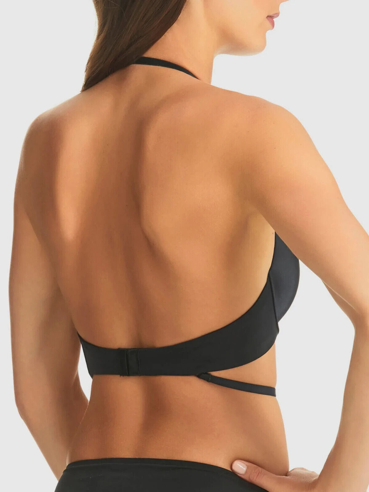 FINE LINES Bra 16B Black Refined 5 Way Convertible Bra Underwire Smooth - RL026A