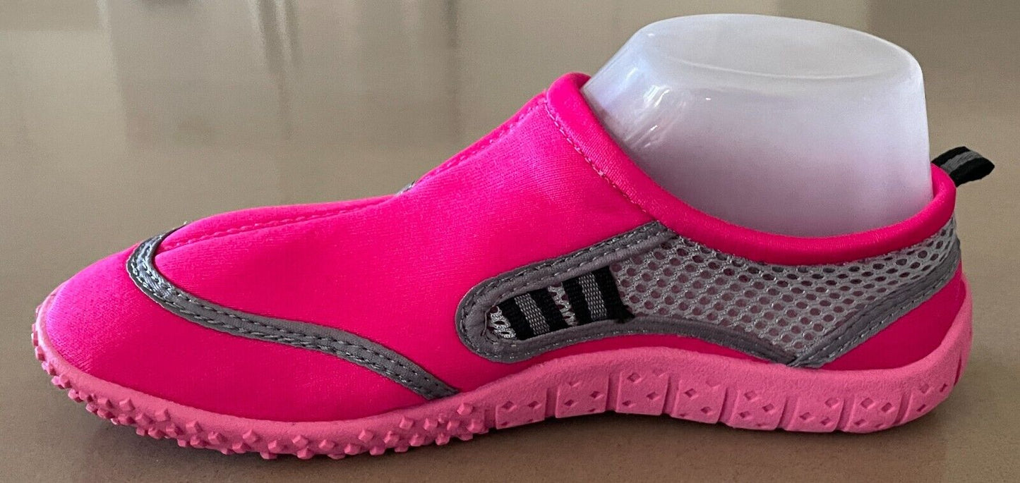 YELLO Ladies Pink &  Grey Aqua Socks Beach Shoes Size UK 5 AU  7 EU 38 NEW