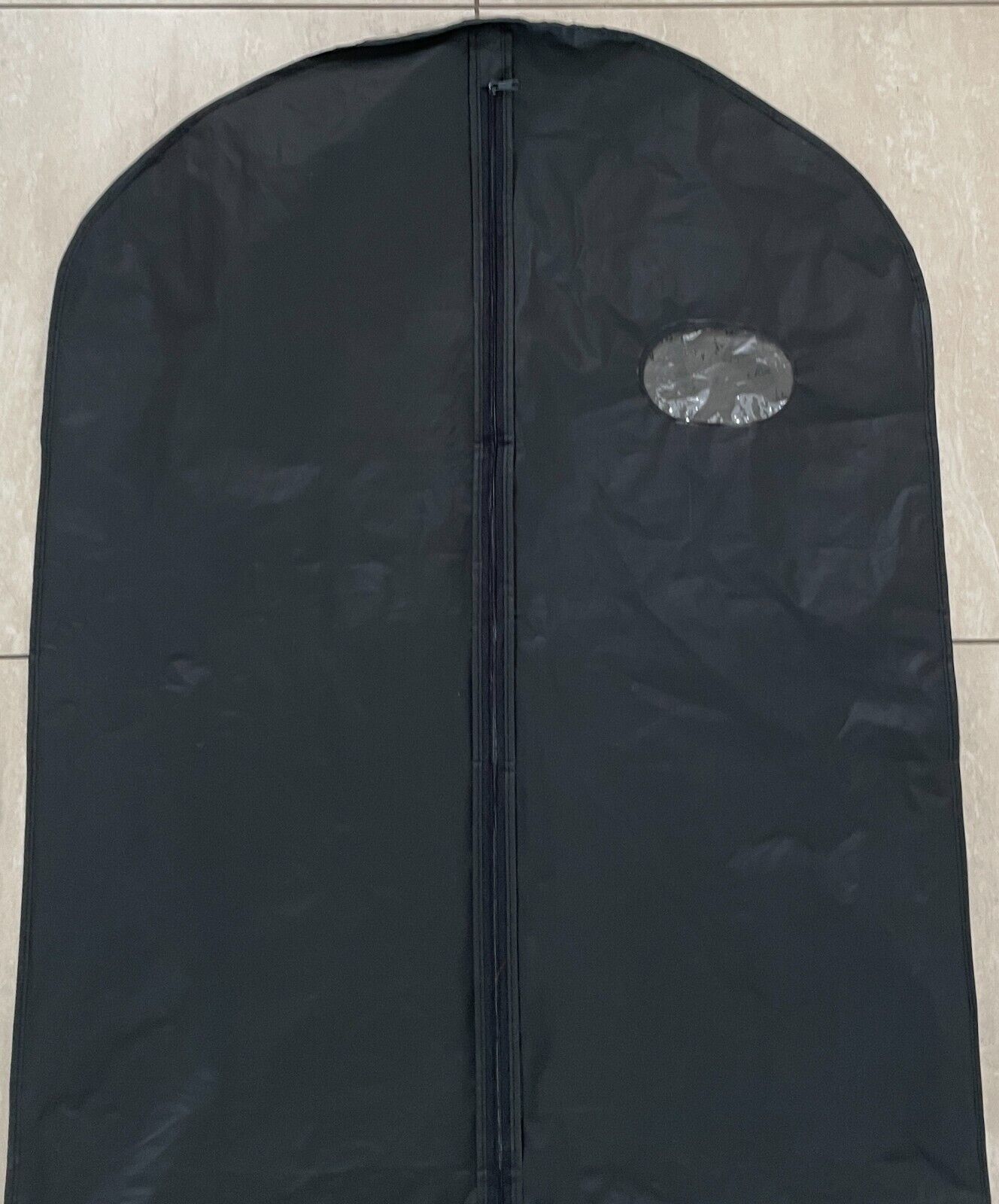 Black Garment SUIT BAG Dust Proof Storage Travel Folding Bag ONLY Unbranded