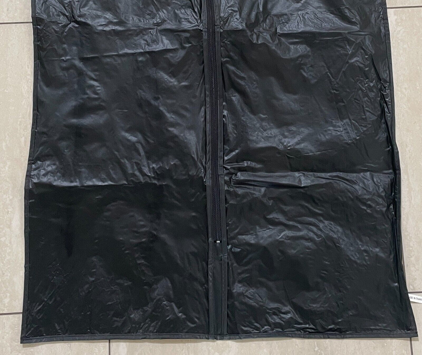 Black SUIT BAG Dust Proof Storage Travel Folding  Unbranded Zip Front Bag ONLY