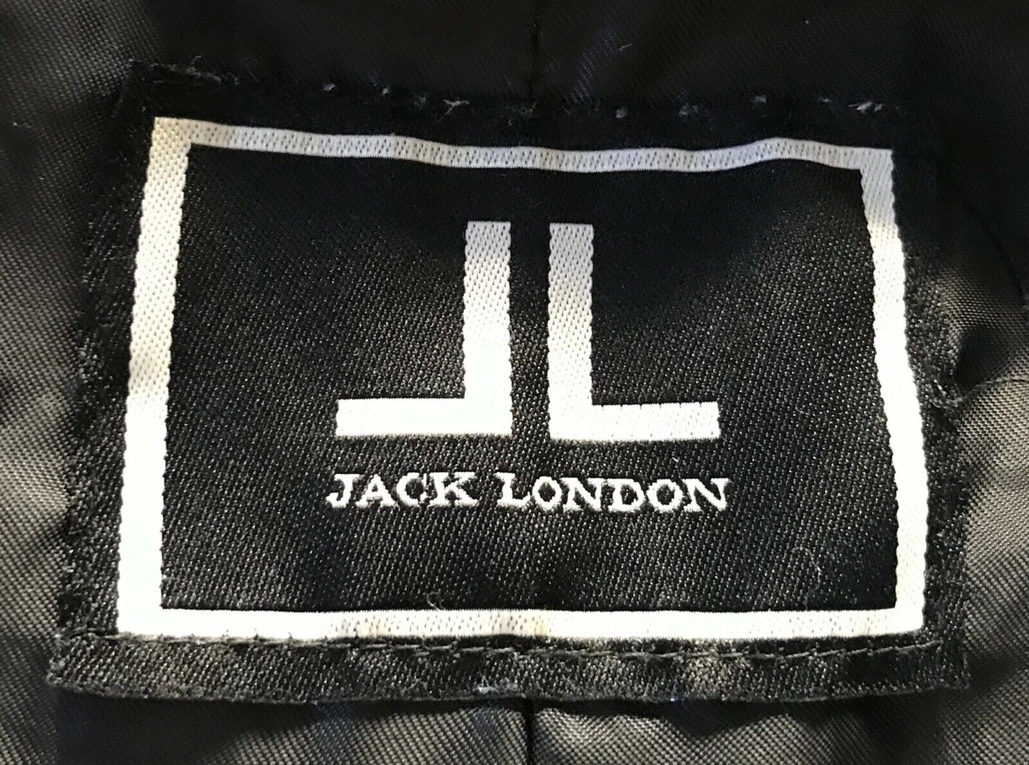 Mens JACK LONDON Jacket Cerise Casual Style Long Sleeve WindBreaker Warm Size S