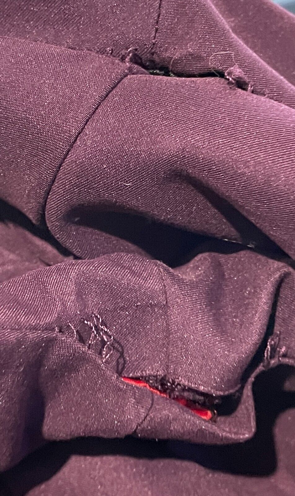 VIRGO RAINWEAR Aubergine Water Repellant Jacket Long Sleeves Full Zip Coat S 14