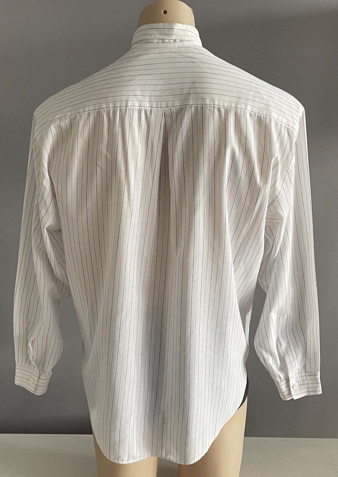 TOUR THE WORLD BY AERIAL Shirt Navy Black White Long Sleeve To Fit Chest 112cm