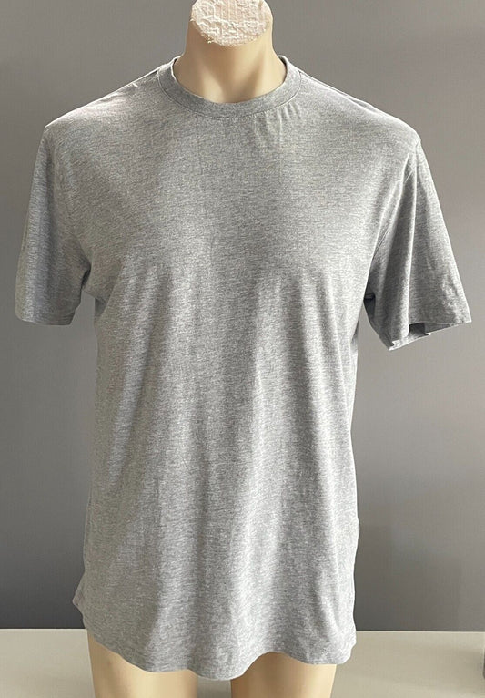 Mens FACTORIE T-Shirt Grey Marle Short Sleeve "O.G"  Stretch  Tee Size L