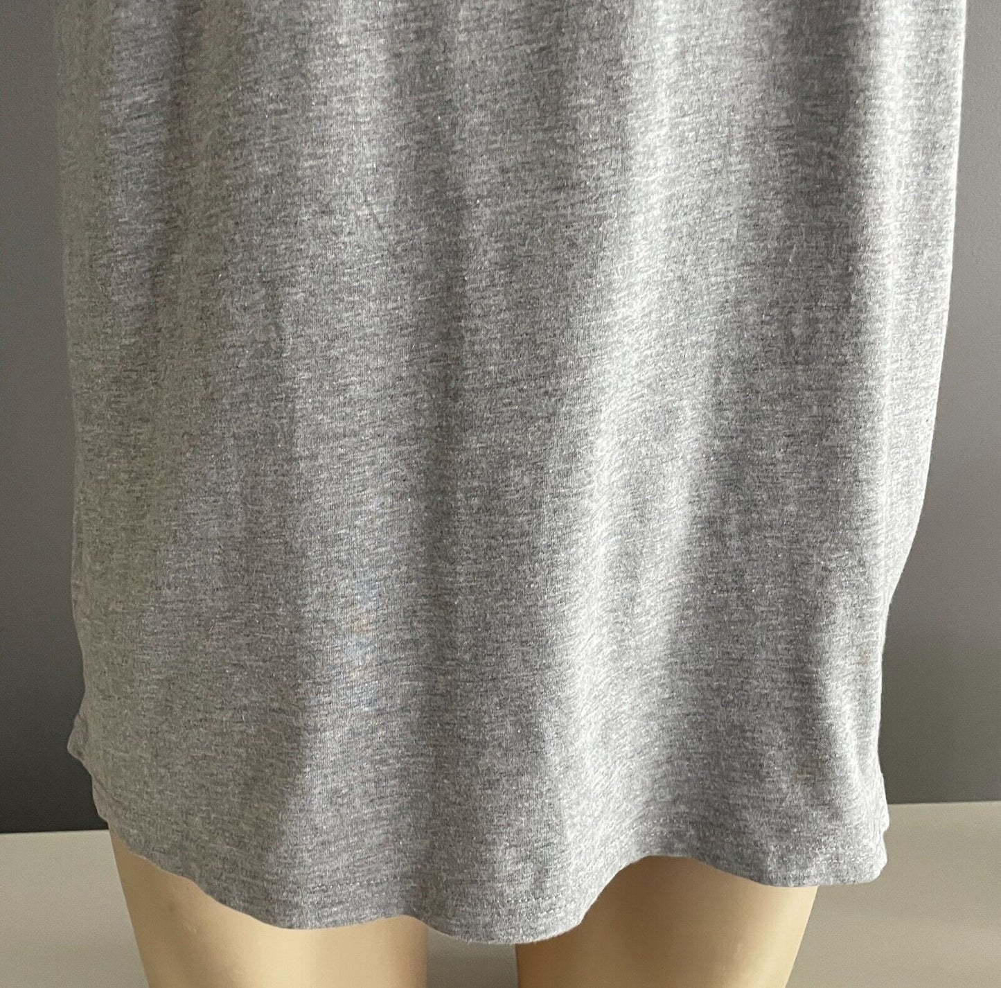 Mens FACTORIE T-Shirt Grey Marle Short Sleeve "O.G"  Stretch  Tee Size L