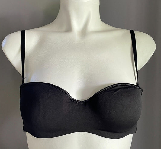 NATORI Reflex Bra Black Strapless Underwire Adjustable Straps Size 34A  774495
