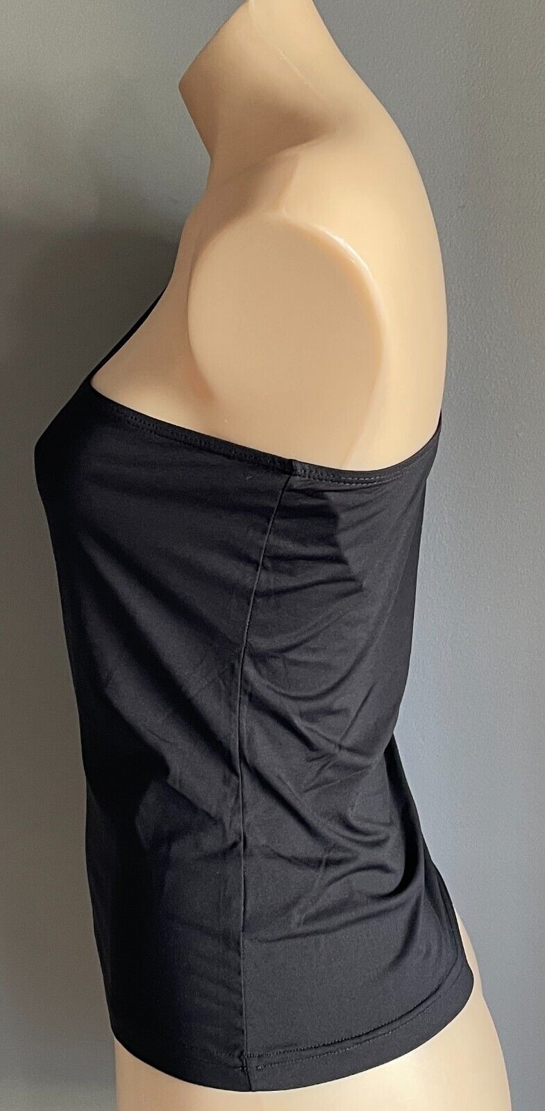 EQUIPMENT Black One Shoulder Long Sleeve Stretch Top Size M 10 12