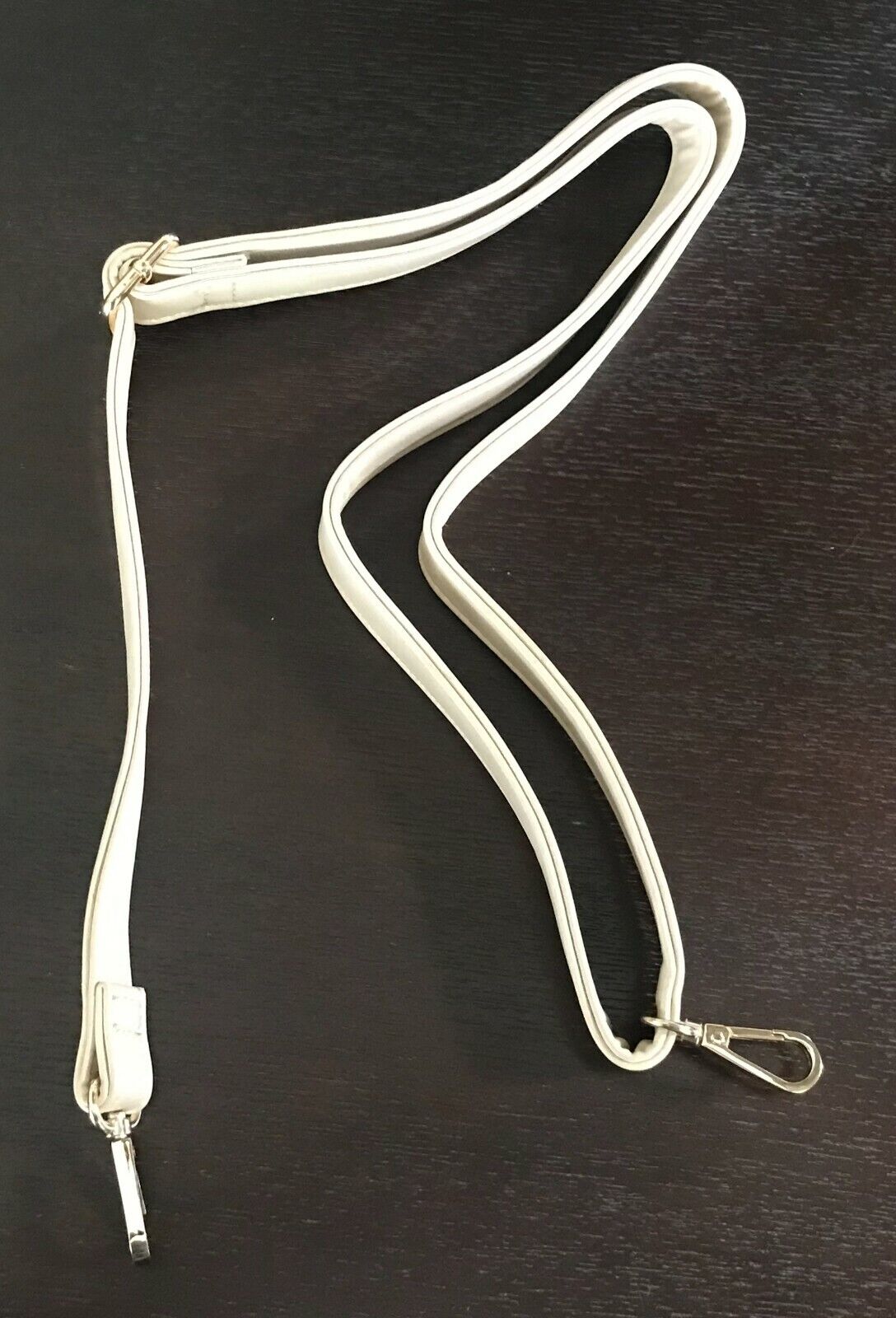 Replacement Shoulder Strap Bag Blush Pink Pleather Adjustable Gold Clips NEW