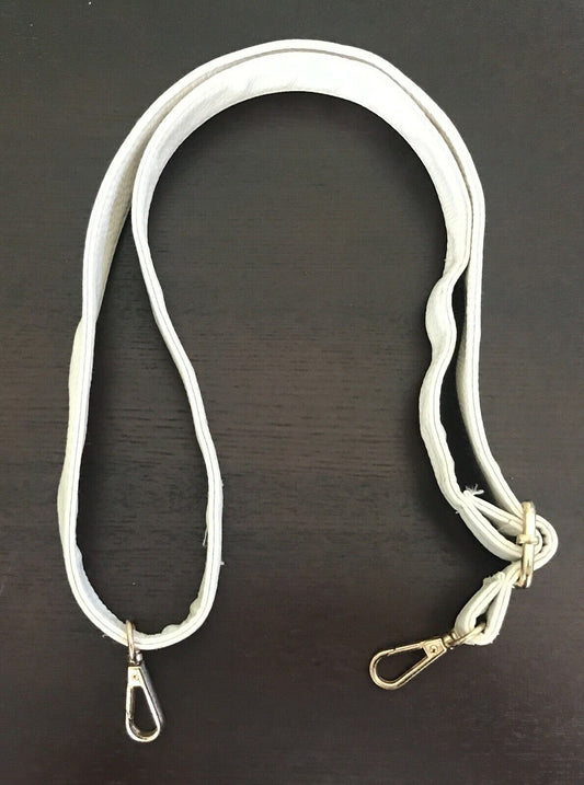 Replacement Shoulder Strap Adjustable Off White Bag Handbag Pebble Look PU NEW