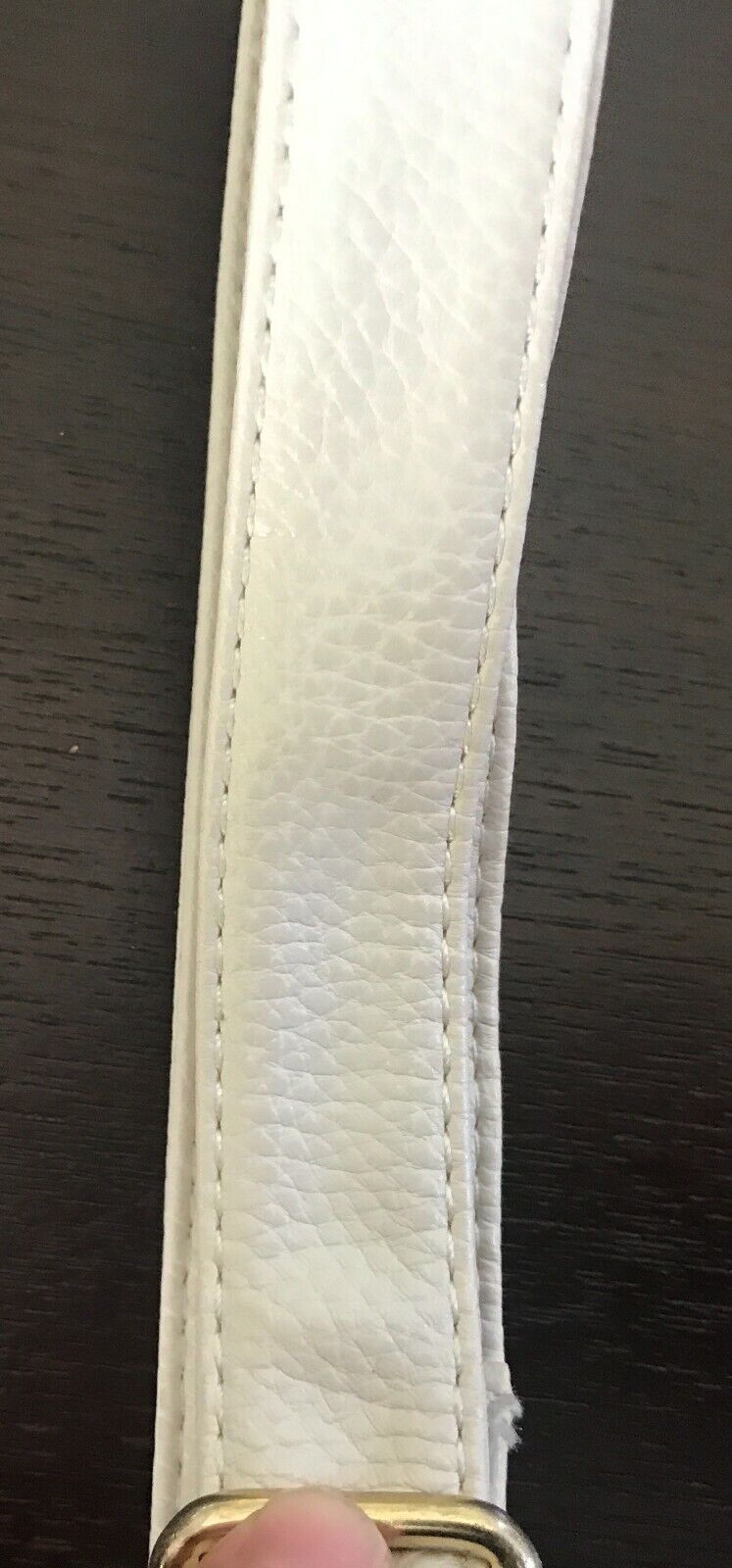 Replacement Shoulder Strap Adjustable Off White Bag Handbag Pebble Look PU NEW