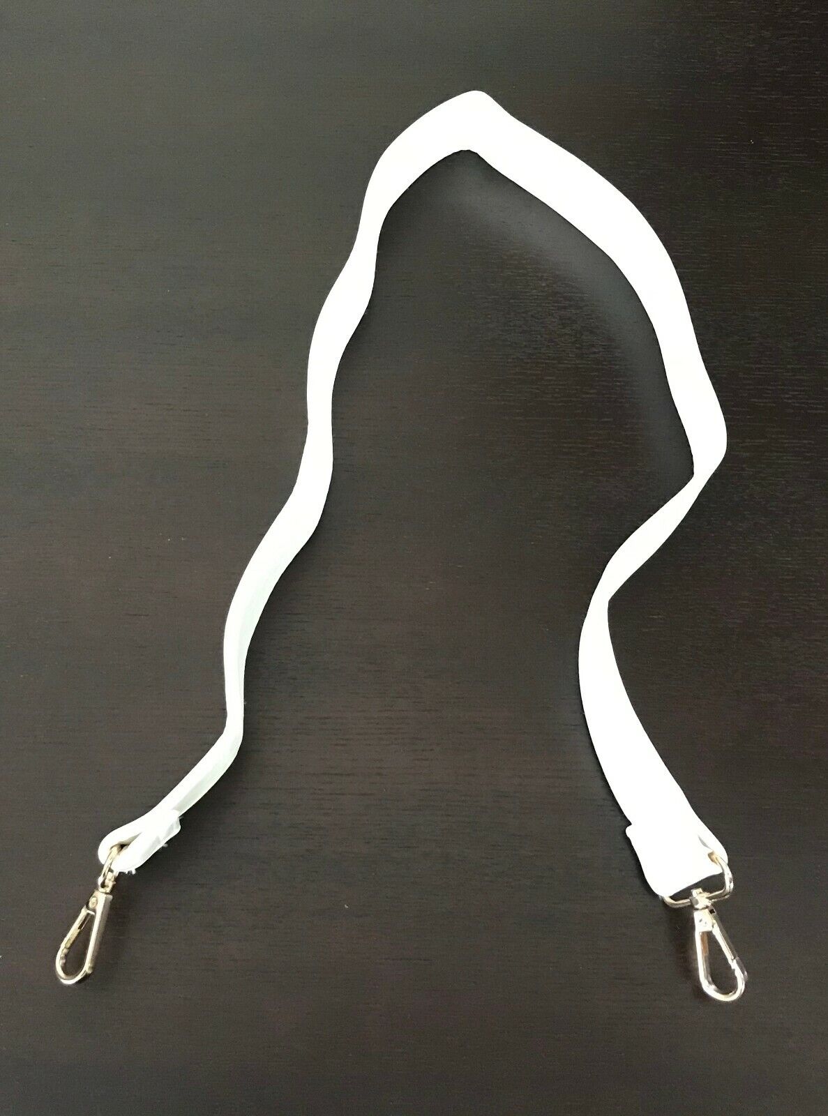 Replacement Bag Handbag Shoulder Strap Rose Gold Hardware 3.5cm W White 87cm NEW