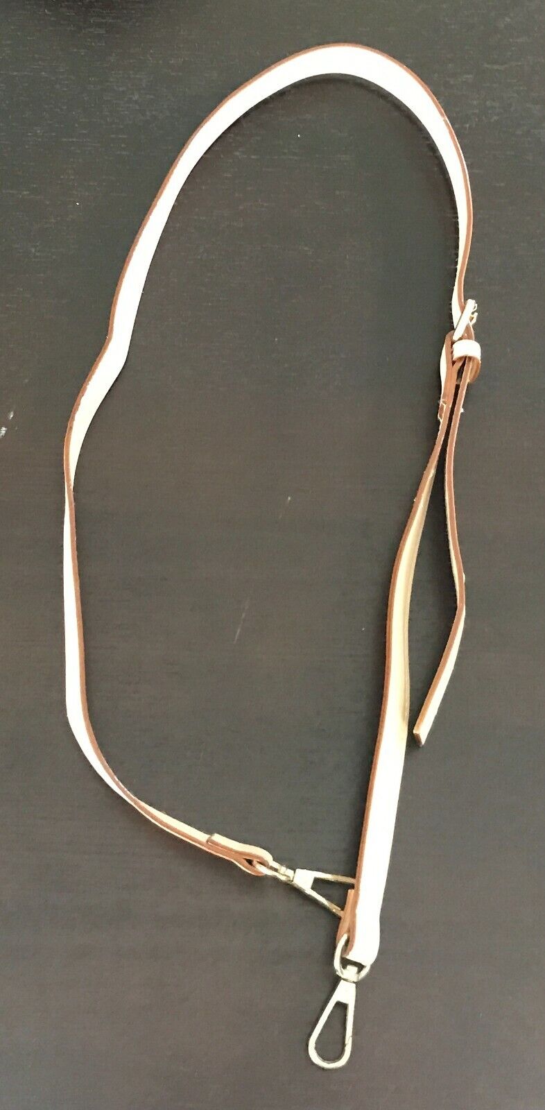 Replacement Shoulder Bag Strap Blush Pink Adjustable Pleather Gold Clips NEW